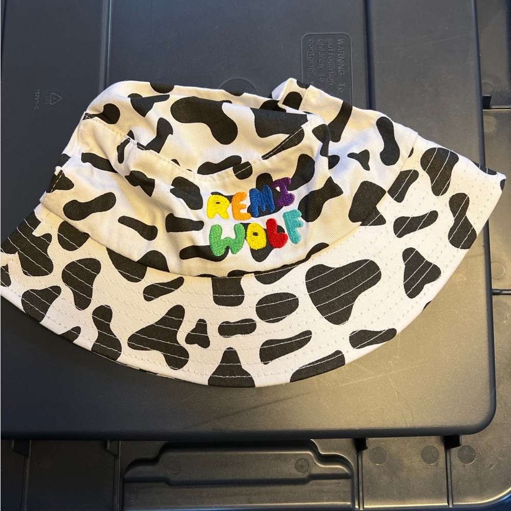 Remi Wolf Cow Print Colorful Bucket Hat Real Merch 2022